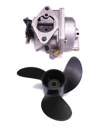 Nissan 4HP to 6HP 4-Stroke Upgrade Kit (Carburetor and Propeller)